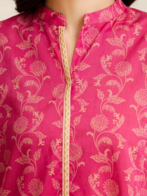 Pink Printed Lawn 3 Piece - EDEWU5A1-35171-3P - Image 5