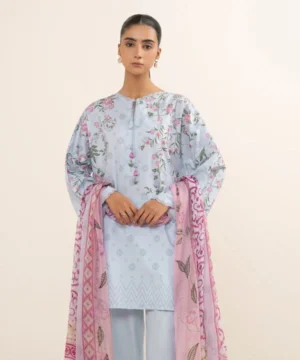 3 Piece - Printed Lawn Suit - SAP0U3PDY25V580 - Image 2