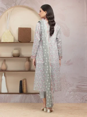 Light Grey Printed Lawn 3 Piece -  EDEWU5A1-35221-3P - Image 2