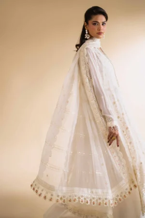 3 Piece - Dyed Embroidered Suit - NS42501507 - Image 4