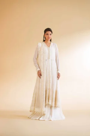 3 Piece - Dyed Embroidered Suit - NS42501507 - Image 6