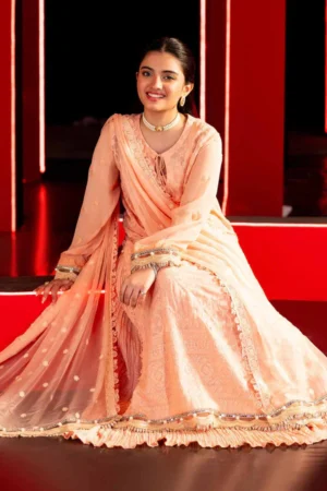 3 Piece - Dyed Embroidered Suit - NS42501510 - Image 2