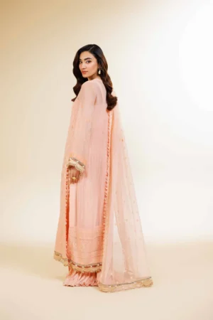 3 Piece - Dyed Embroidered Suit - NS42501510 - Image 4