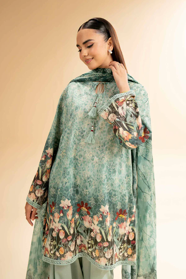 3 Piece - Digital Printed Suit - NS42501597
