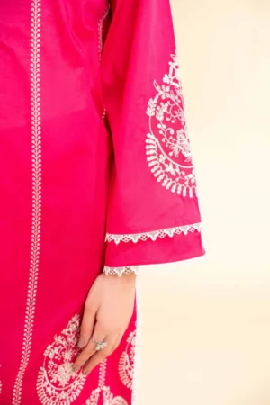 3 Piece - Digital Printed Embroidered Suit - NS42501614 - Image 5