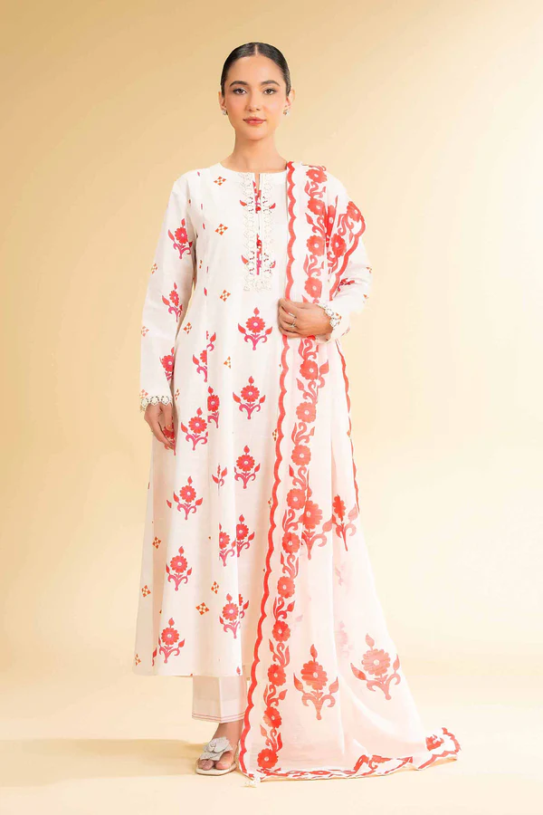 3 Piece - Digital Printed Suit - NS42501678