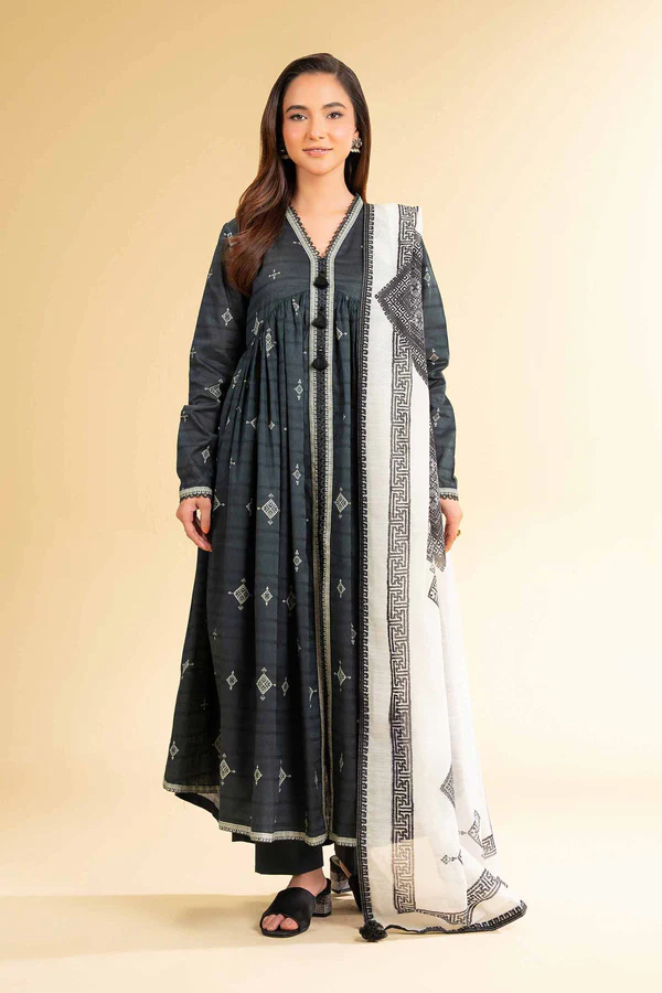 3 Piece - Digital Printed Suit - NS42501683