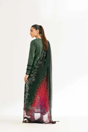 2 Piece - Digital Printed Embroidered Suit - NS42501725 - Image 4