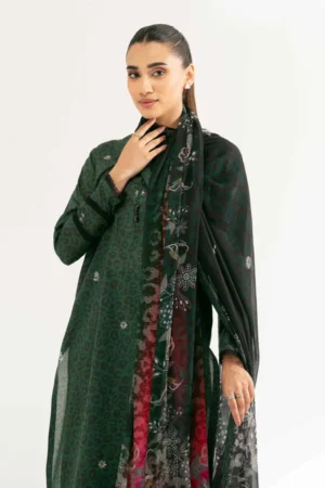 2 Piece - Digital Printed Embroidered Suit - NS42501725 - Image 3