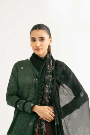 2 Piece - Digital Printed Embroidered Suit - NS42501725 - Image 2