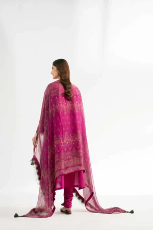 3 Piece - Jacquard Embroidered Suit - NS42501823 - Image 5