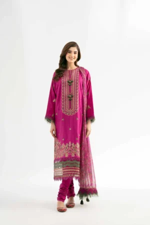 3 Piece - Jacquard Embroidered Suit - NS42501823 - Image 2