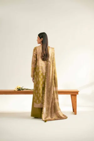 3 Piece - Digital Printed Embroidered Suit - NS42501843 - Image 3