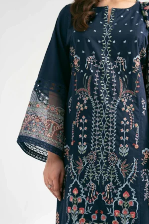 3 Piece - Digital Printed Embroidered Suit - NS42501882 - Image 5