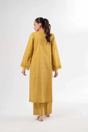 2 Piece - Dyed Embroidered Suit - NS42502056 - Image 2