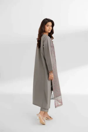 2 Piece - Dyed Embroidered Suit - NS42502068 - Image 5