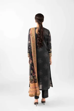 2 Piece - Digital Printed Embroidered Suit - NS42502074 - Image 7