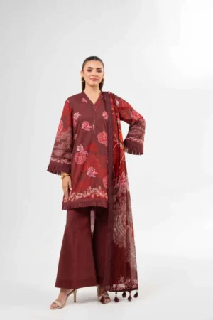 3 Piece - Digital Printed Suit - NS42502099 - Image 3
