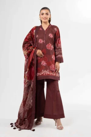 3 Piece - Digital Printed Suit - NS42502099