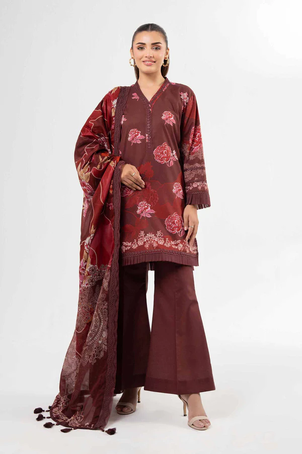 3 Piece - Digital Printed Suit - NS42502099