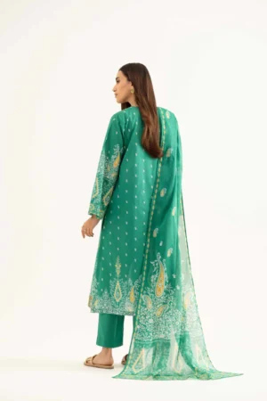 3 Piece - Digital Printed Embroidered Suit - NS42502233 - Image 2