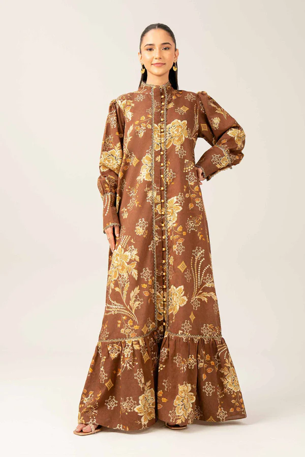 Printed Dress - NSFE25-75