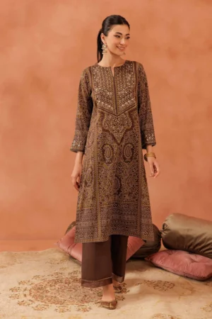 2 Piece - Printed Suit - NSKFE25-112 - Image 3