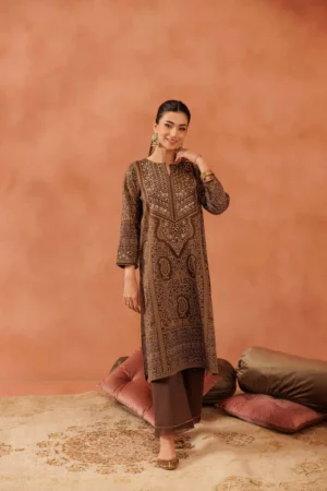 2 Piece - Printed Suit - NSKFE25-112 - Image 4