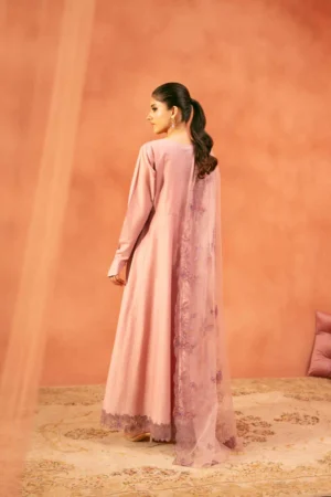 2 Piece - Embroidered Suit - NSKFE25-114 - Image 3