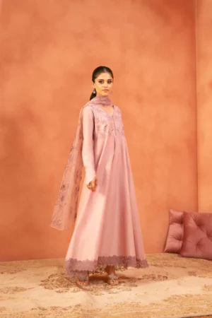 2 Piece - Embroidered Suit - NSKFE25-114 - Image 6