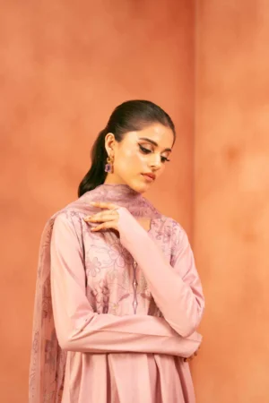 2 Piece - Embroidered Suit - NSKFE25-114 - Image 7