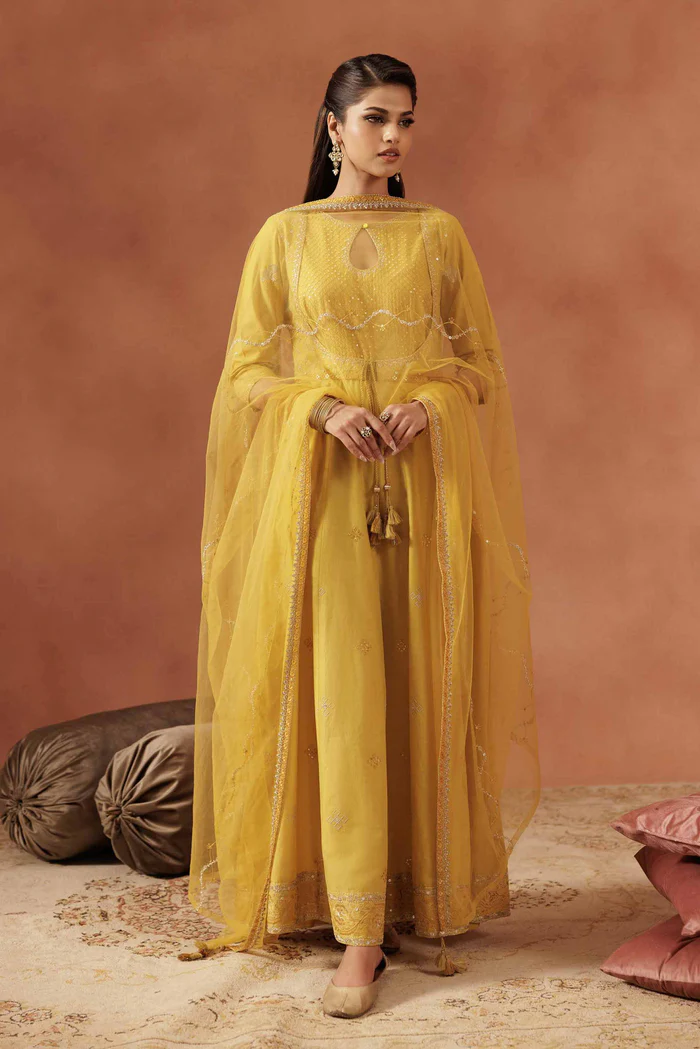 2 Piece - Embroidered Suit - NSKFE25-120