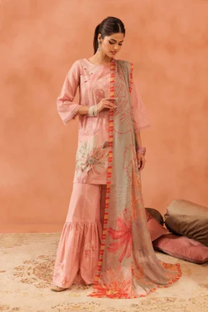 3 Piece - Printed Suit - NSKFE25-139 - Image 7