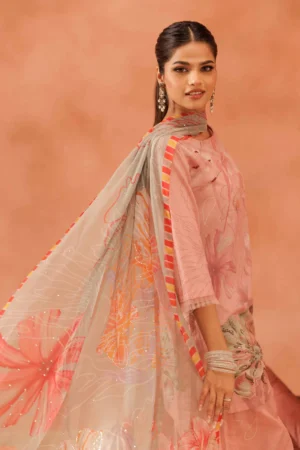 3 Piece - Printed Suit - NSKFE25-139 - Image 5