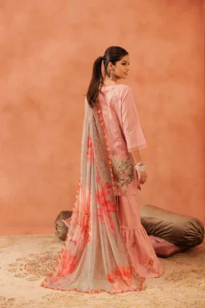 3 Piece - Printed Suit - NSKFE25-139 - Image 3