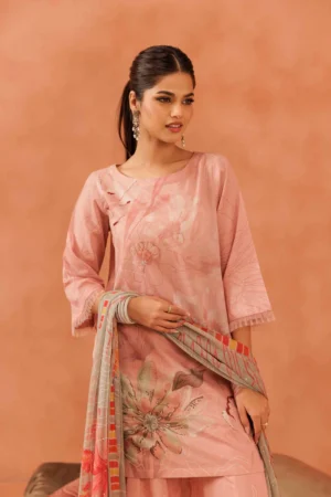 3 Piece - Printed Suit - NSKFE25-139 - Image 2