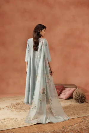 3 Piece - Embroidered Suit - NSKFE25-97 - Image 6