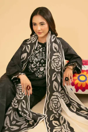 2 Piece - Embroidered Suit - NSPE25-453