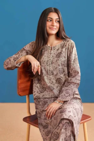 2 Piece - Printed Suit - NSPE25-523 - Image 2