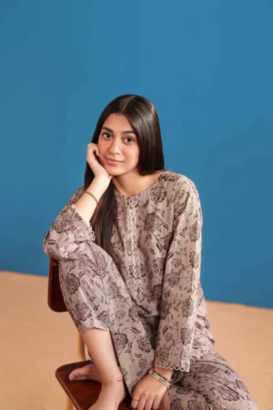 2 Piece - Printed Suit - NSPE25-523 - Image 5