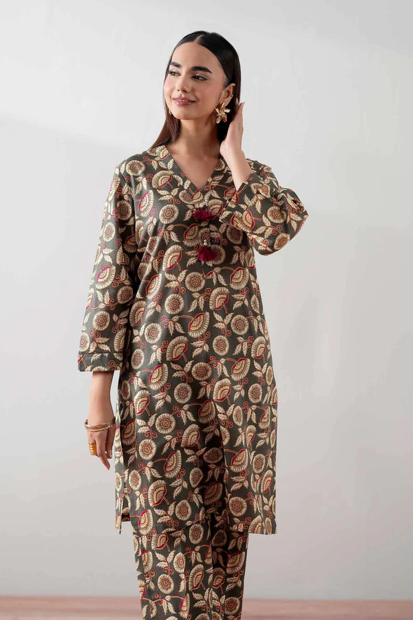 2 Piece - Printed Suit - NSPS25-122 (ANY DAY)