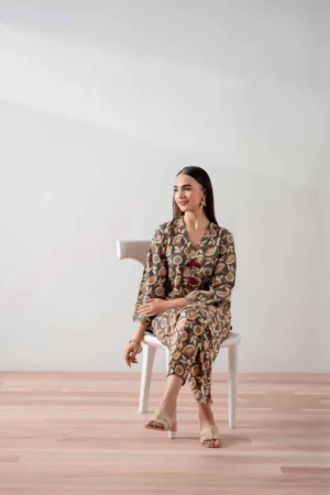 2 Piece - Printed Suit - NSPS25-122 (ANY DAY) - Image 3