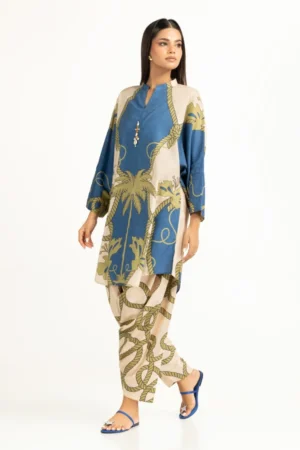 Cambric Printed Co-Ord Set IDIPST-44801 - Image 2