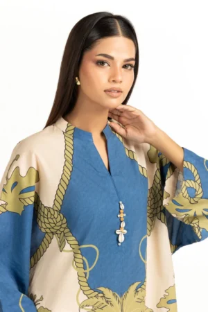 Cambric Printed Co-Ord Set IDIPST-44801 - Image 3