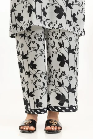 Cotton Printed Vertical Stripe Co-Ord Set IDIPST-44468 - Image 4