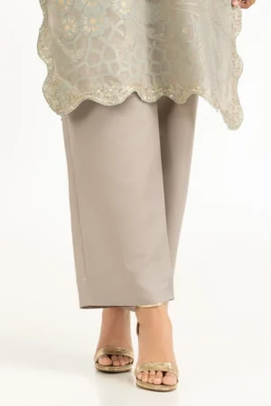 Poly Net Burnout Embroidered Shirt And Trouser IDIPST-44332 - Image 6