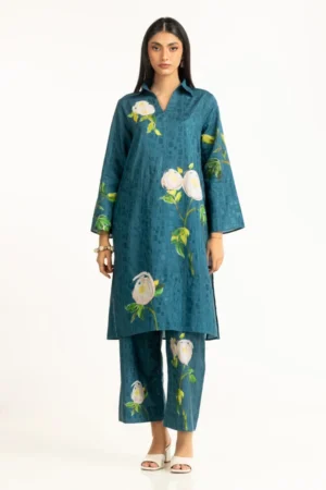 Viscose Jacquard Printed Co-Ord Set IDIPST-44578